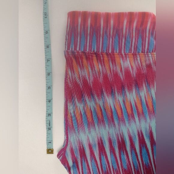 PrAna Pull On Pants Leggings Capri Activewear Yoga Hike Run Size XS Multicolor - Picture 11 of 12